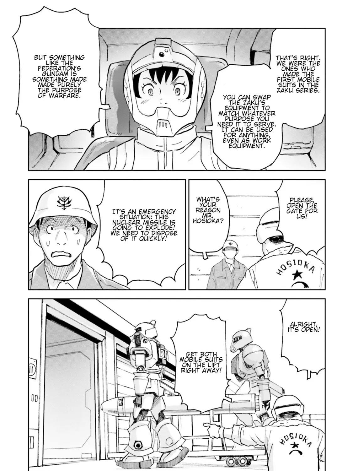 Developers: Mobile Suit Gundam Before One Year War Chapter 12 page 37 - 