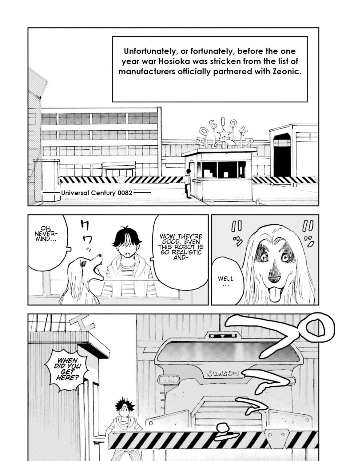 Developers: Mobile Suit Gundam Before One Year War Chapter 12 page 5 - 