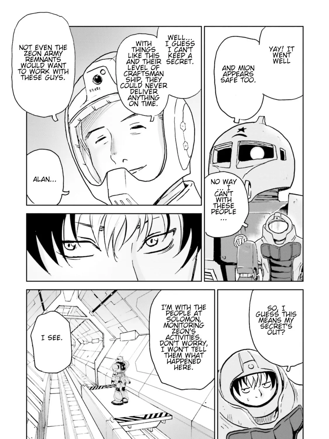 Developers: Mobile Suit Gundam Before One Year War Chapter 12 page 61 - 