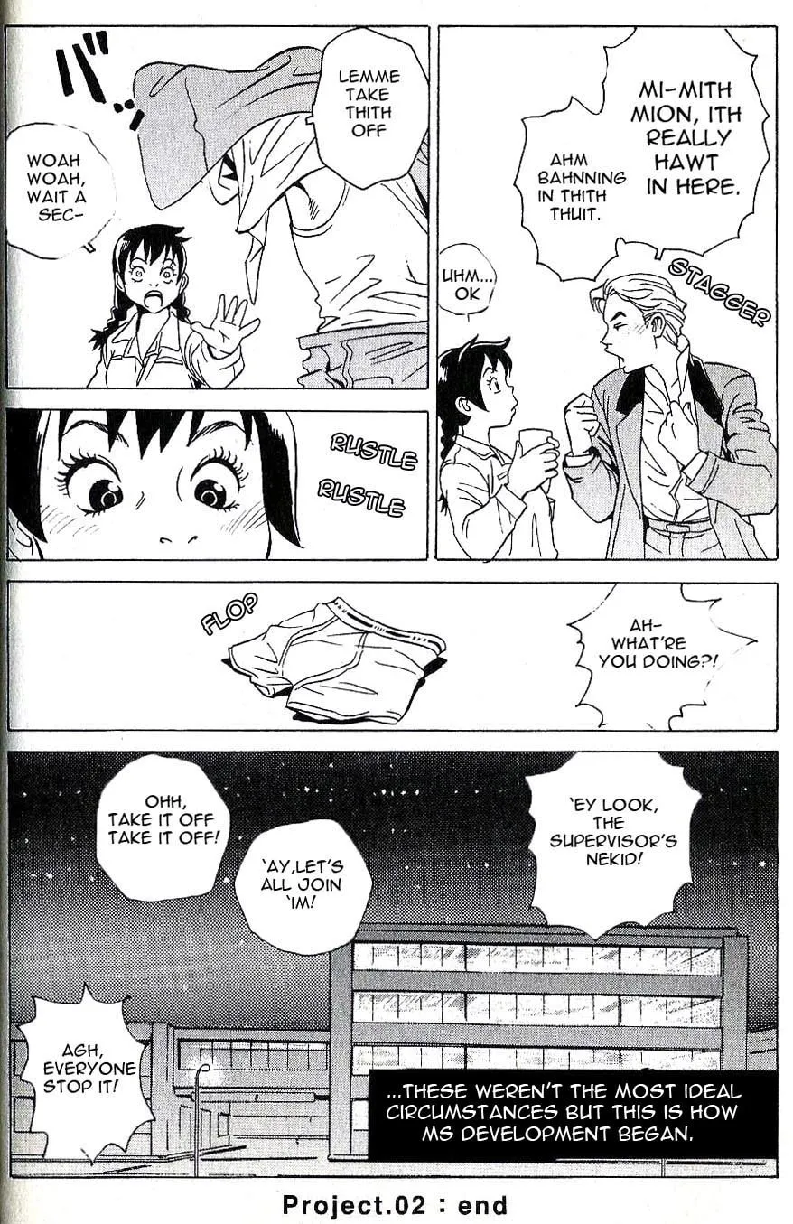 Read Developers: Mobile Suit Gundam Before One Year War chapter 2 image 16 on Lezhin