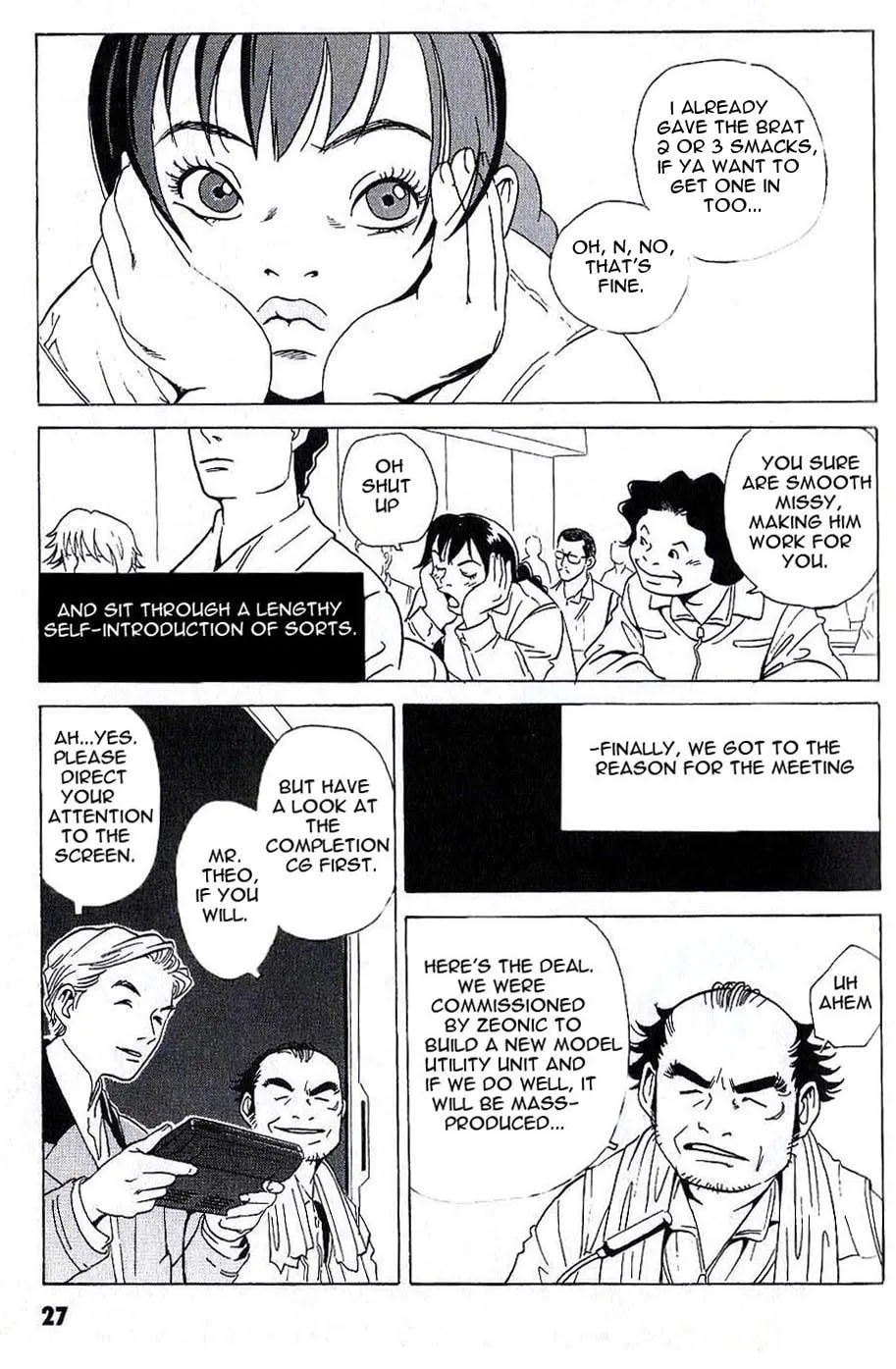 Read Developers: Mobile Suit Gundam Before One Year War chapter 2 image 3 on Lezhin