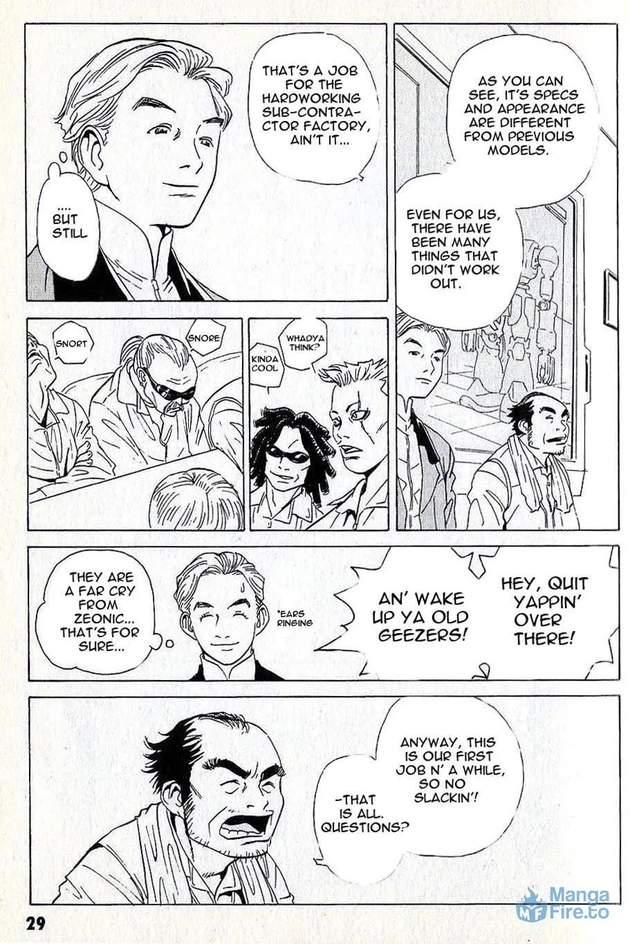 Read Developers: Mobile Suit Gundam Before One Year War chapter 2 image 5 on Lezhin