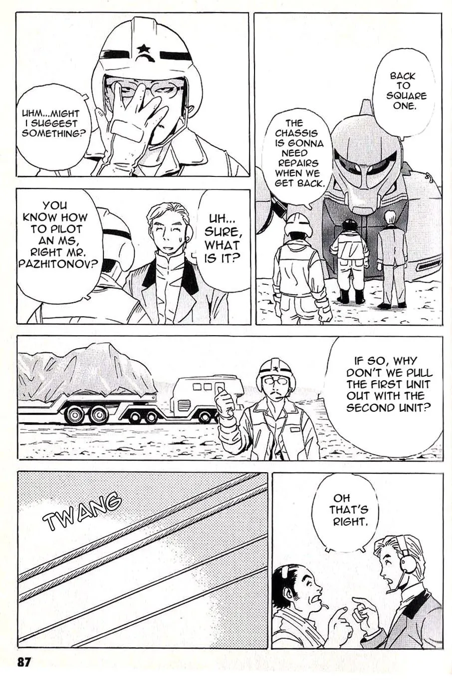 Read Developers: Mobile Suit Gundam Before One Year War chapter 5 image 15 on Lezhin