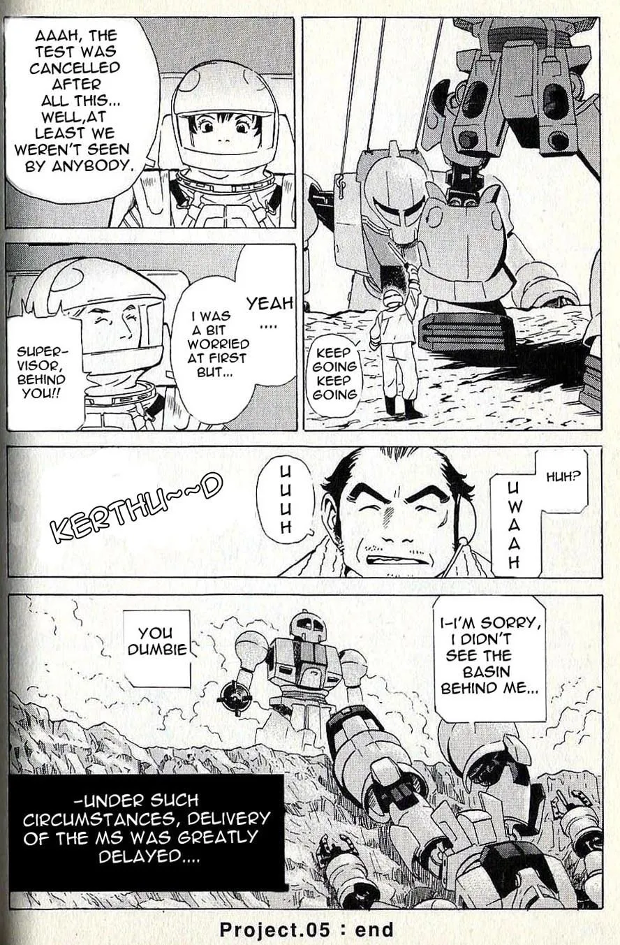 Read Developers: Mobile Suit Gundam Before One Year War chapter 5 image 16 on Lezhin