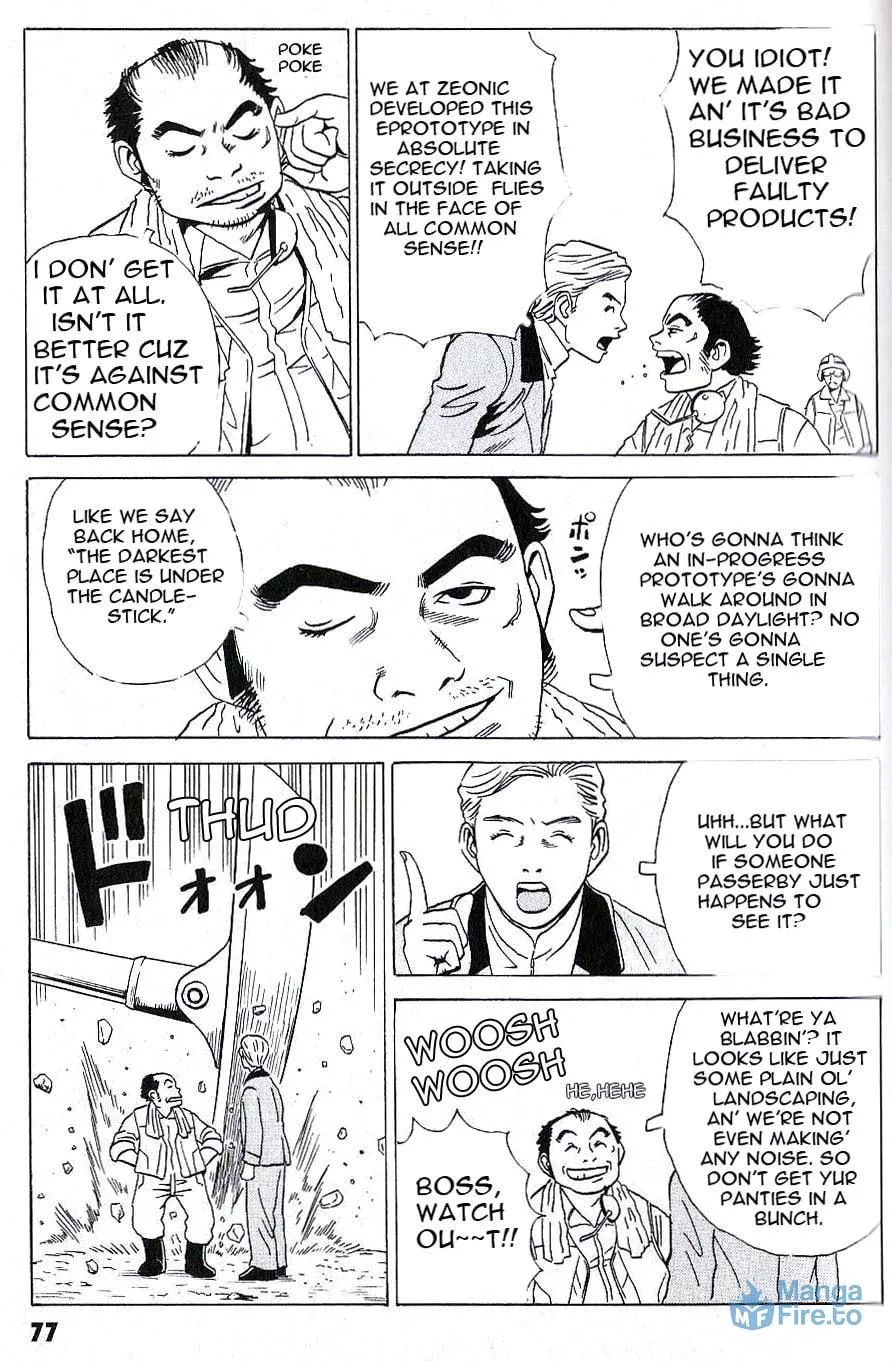 Read Developers: Mobile Suit Gundam Before One Year War chapter 5 image 5 on Lezhin