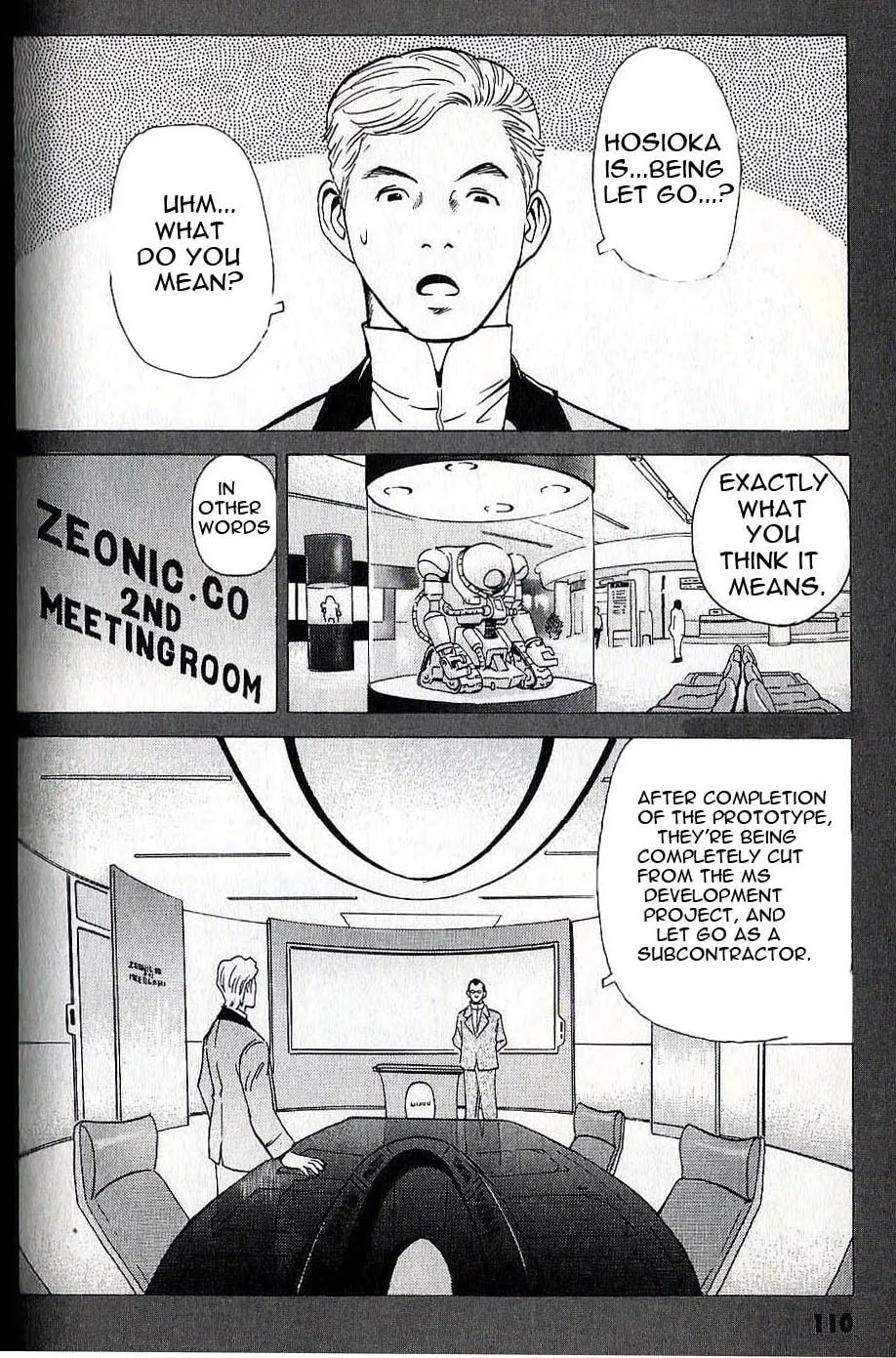 Read Developers: Mobile Suit Gundam Before One Year War chapter 7 image 4 on Lezhin