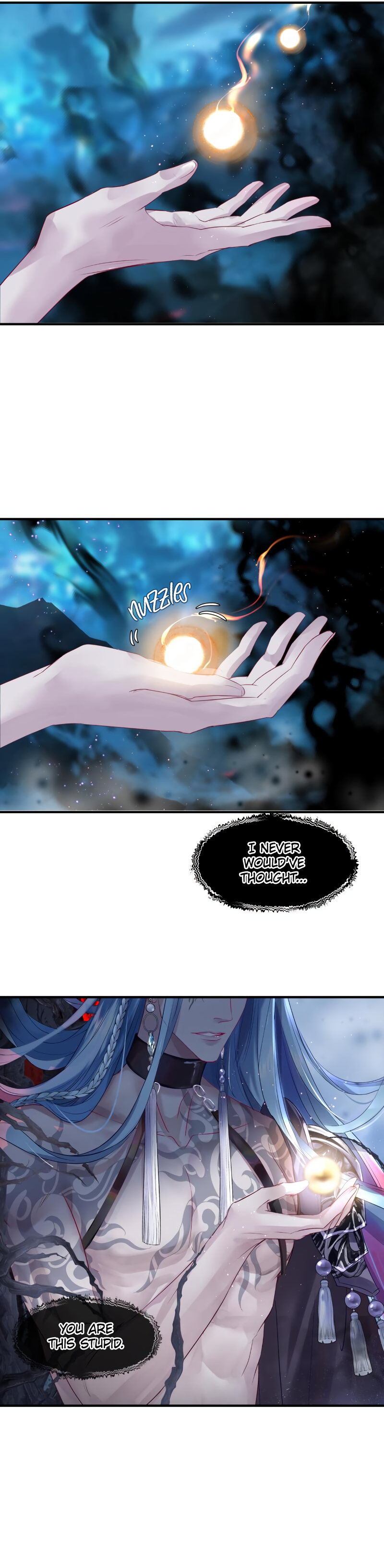 Read Devil Wants to Hug chapter 1 image 4 on Lezhin