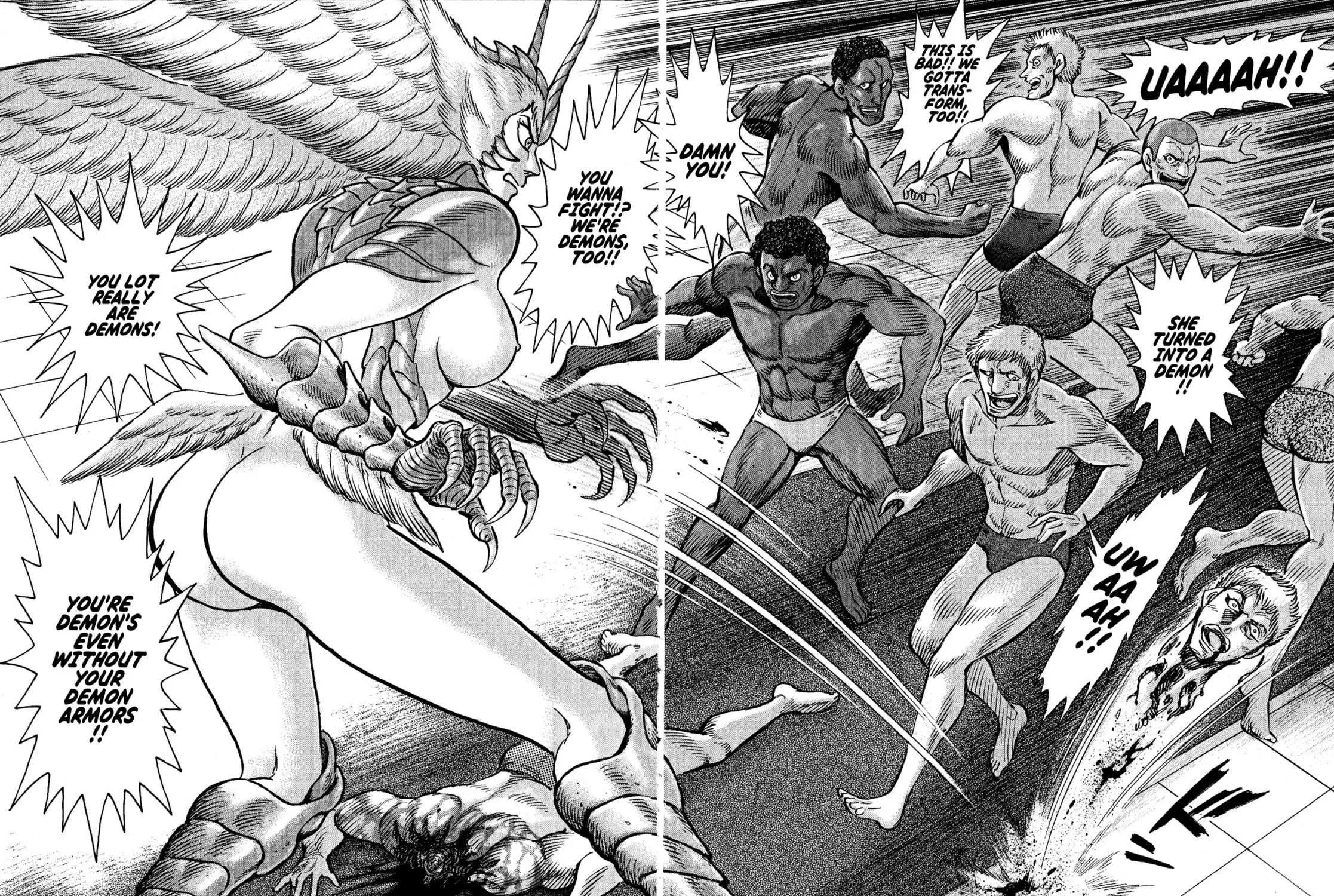 Read Devilman Saga chapter 54 image 22 on Lezhin