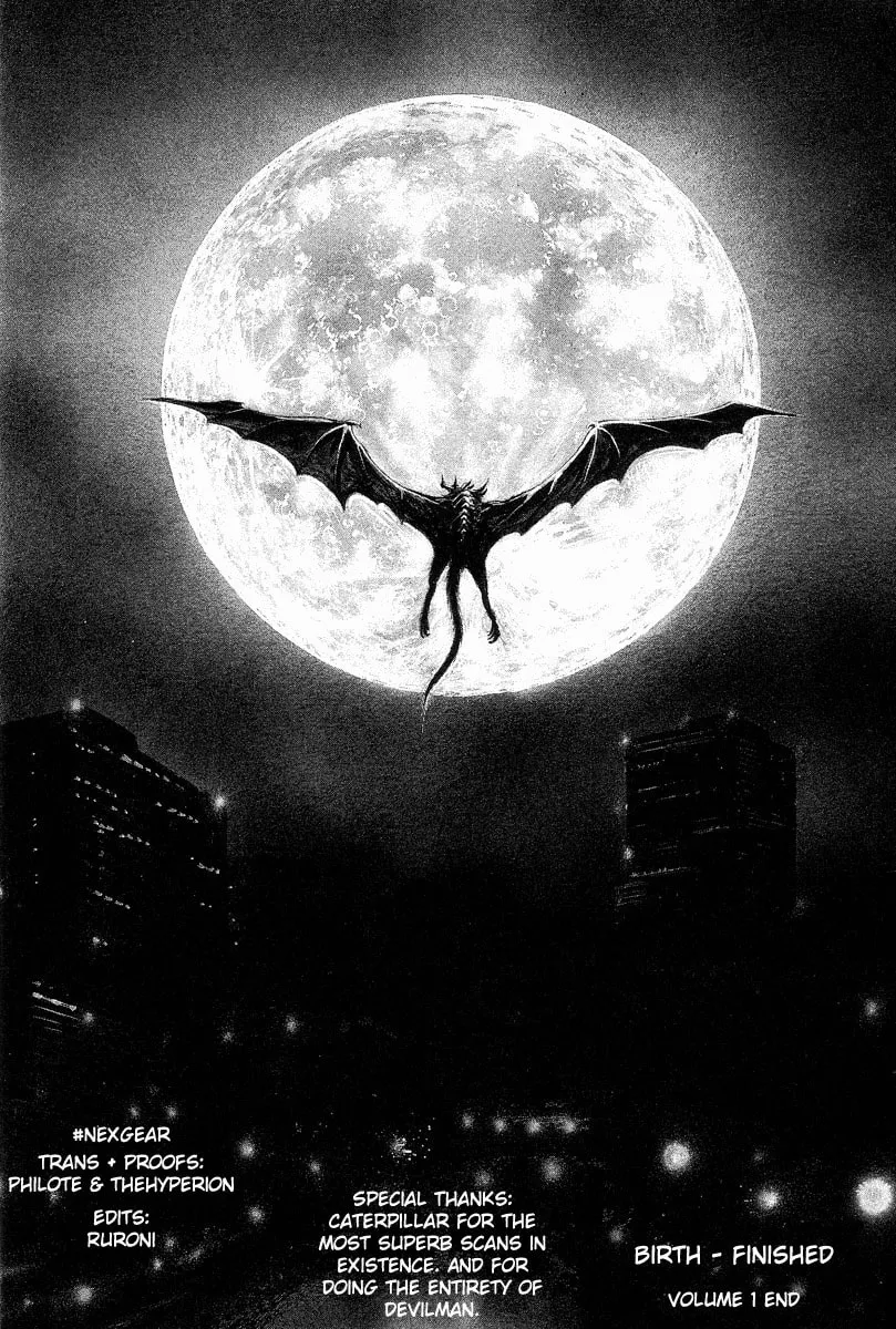 Read Devilman chapter 0 image 252 on Lezhin