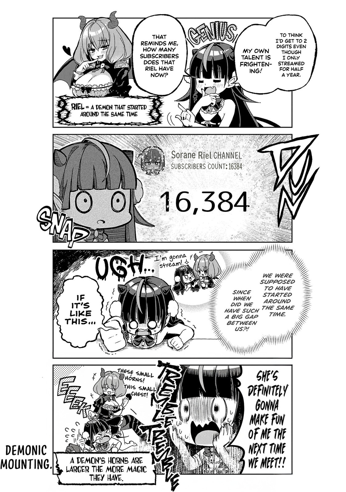 Devituber!! ~Tsukishiro Arca wa Vtuber de Maou wo Mezasu!~ Chapter 1 page 11 - 