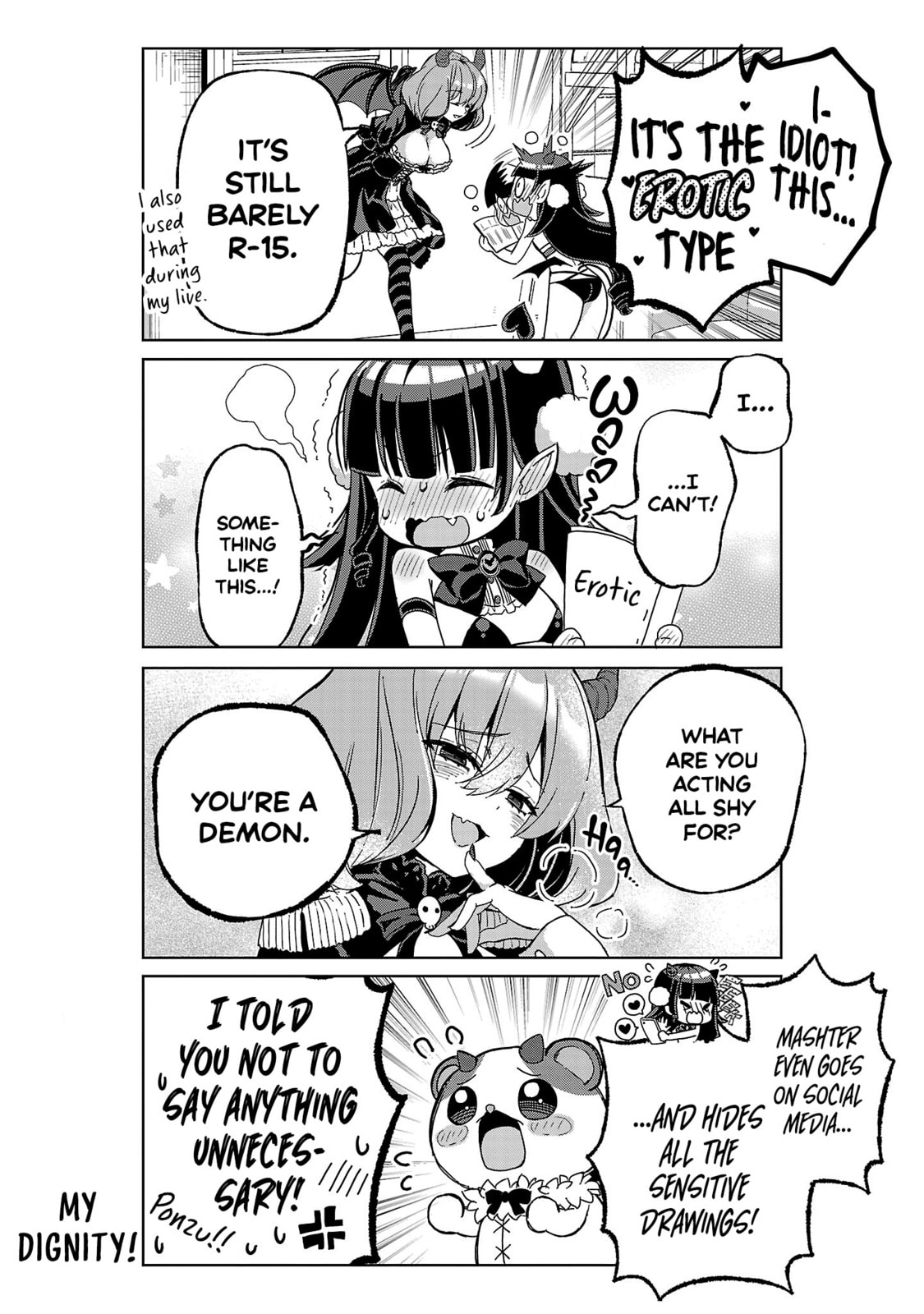 Devituber!! ~Tsukishiro Arca wa Vtuber de Maou wo Mezasu!~ Chapter 1 page 18 - 