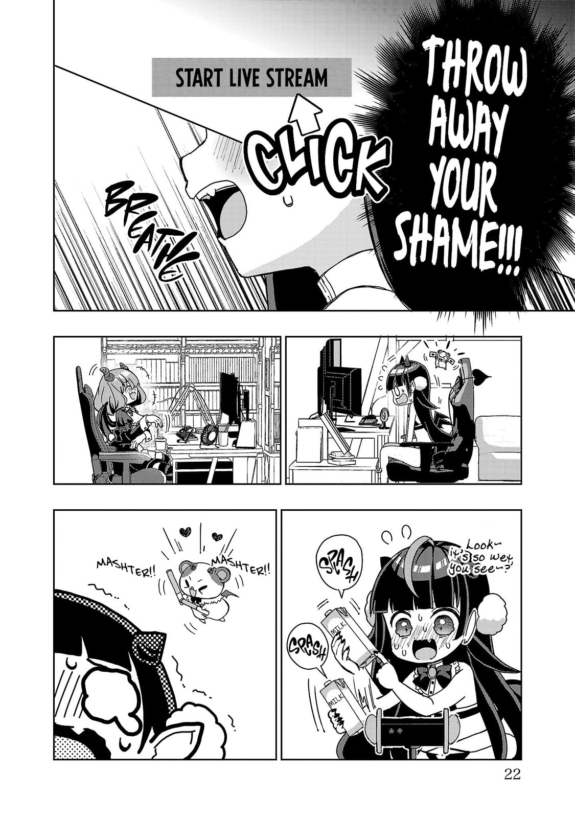 Devituber!! ~Tsukishiro Arca wa Vtuber de Maou wo Mezasu!~ Chapter 1 page 24 - 