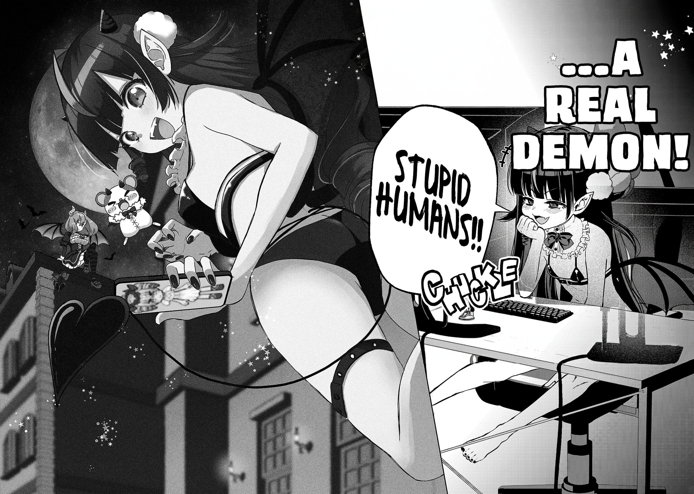 Devituber!! ~Tsukishiro Arca wa Vtuber de Maou wo Mezasu!~ Chapter 1 page 7 - 
