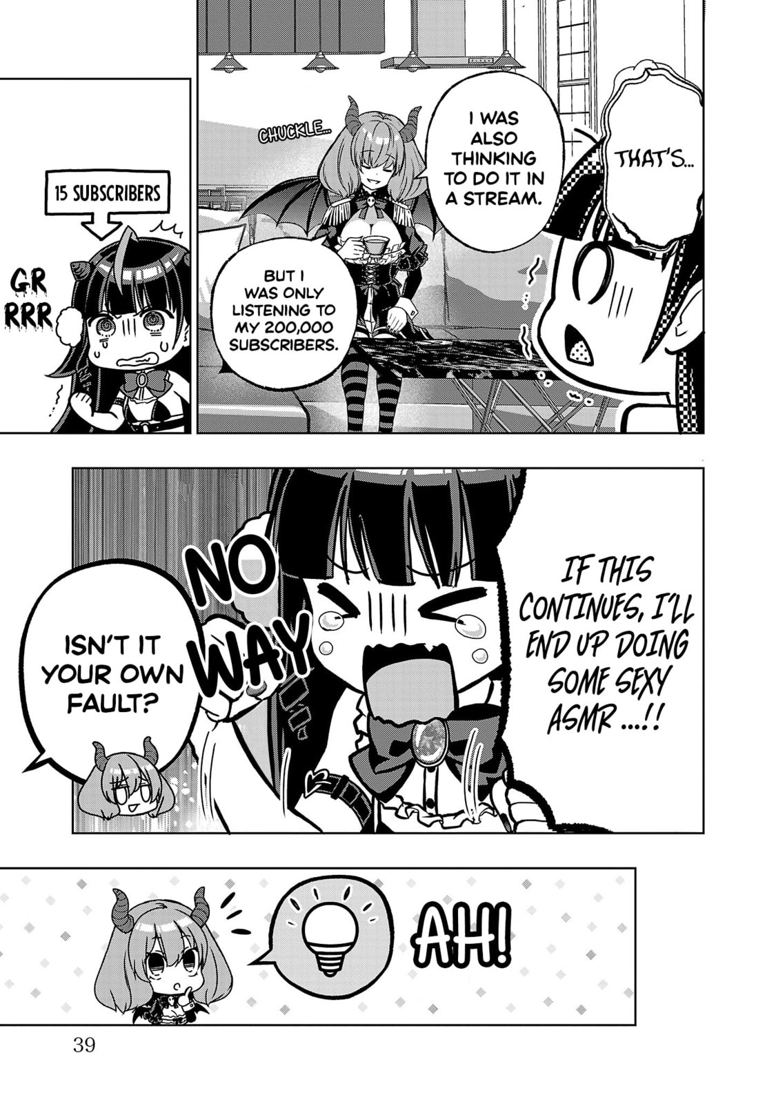 Devituber!! ~Tsukishiro Arca wa Vtuber de Maou wo Mezasu!~ Chapter 2 page 12 - 