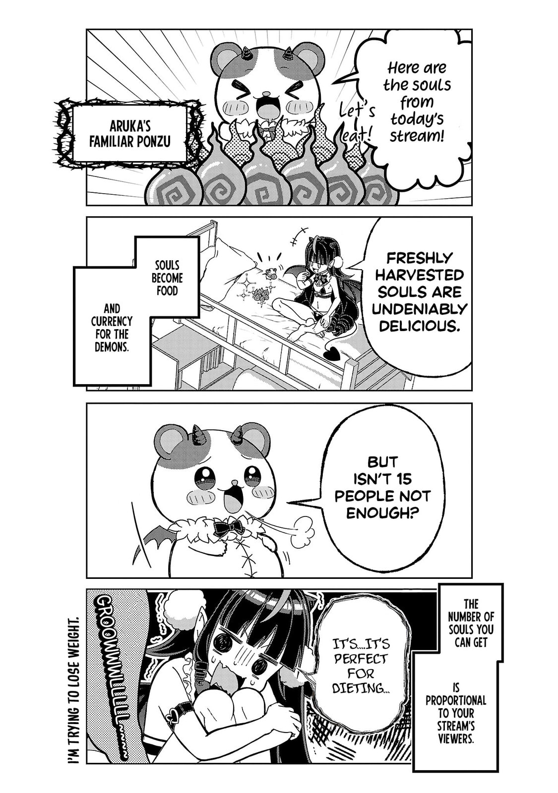 Devituber!! ~Tsukishiro Arca wa Vtuber de Maou wo Mezasu!~ Chapter 2 page 4 - 