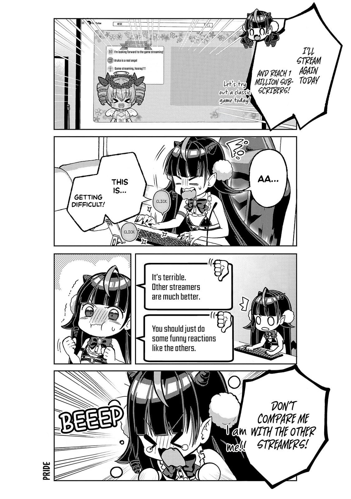 Devituber!! ~Tsukishiro Arca wa Vtuber de Maou wo Mezasu!~ Chapter 2 page 5 - 