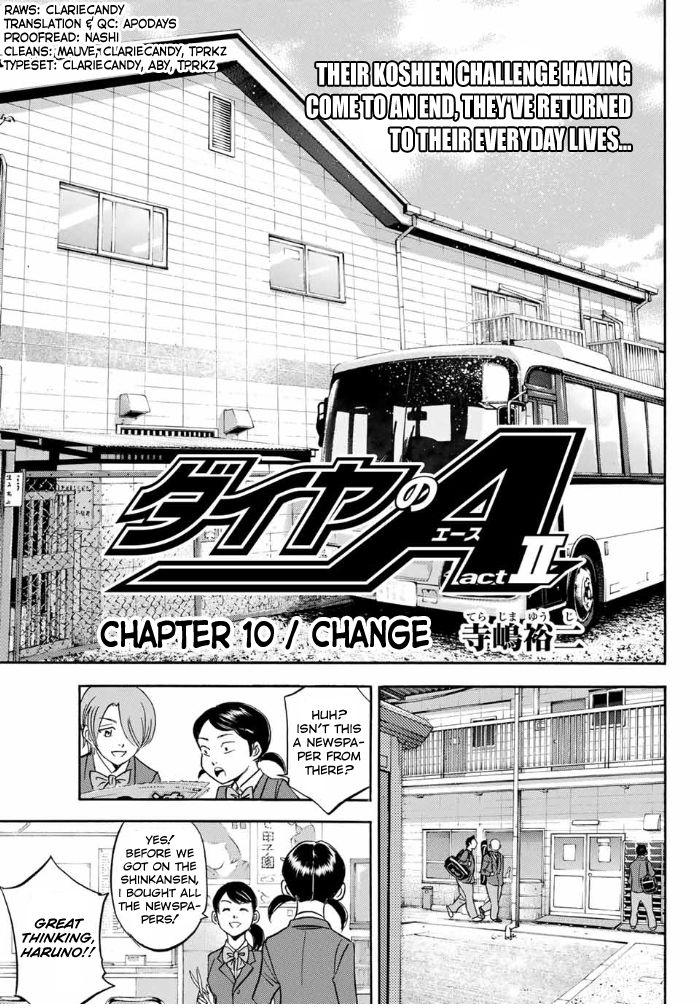 Read Diamond no Ace Act 2 chapter 10 image 2 on Lezhin