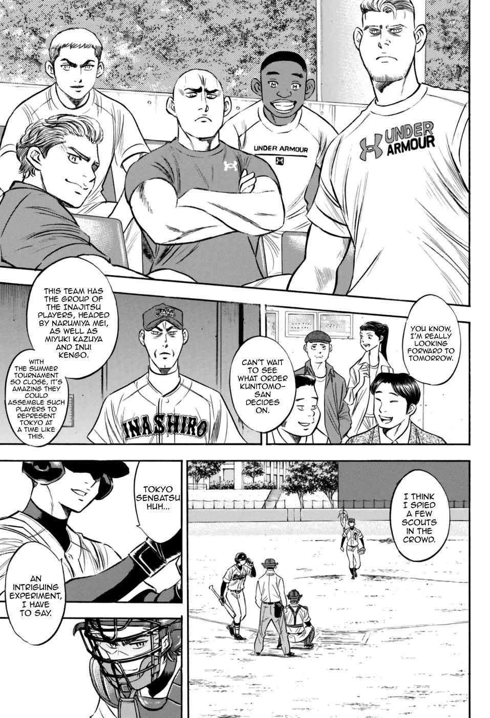 Read Diamond no Ace Act 2 chapter 100 image 18 on Lezhin