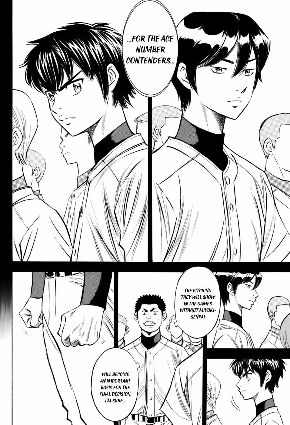 Read Diamond no Ace Act 2 chapter 100 image 9 on Lezhin