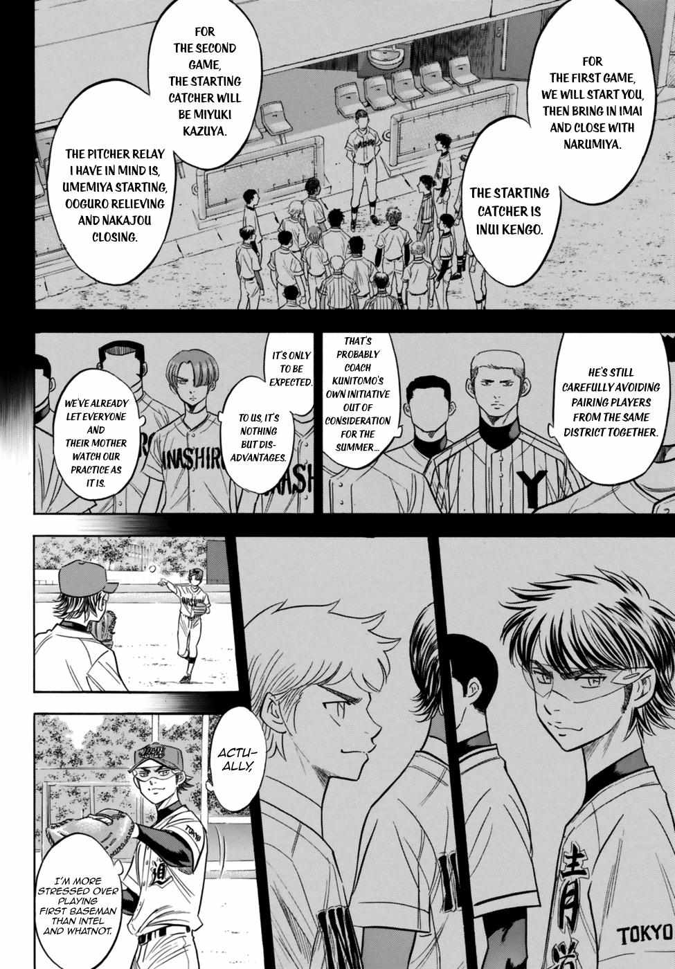 Read Diamond no Ace Act 2 chapter 102 image 14 on Lezhin