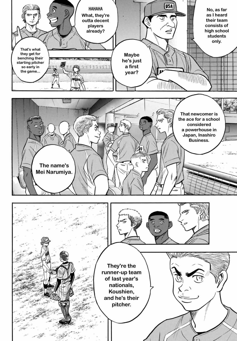 Read Diamond no Ace Act 2 chapter 106 image 11 on Lezhin