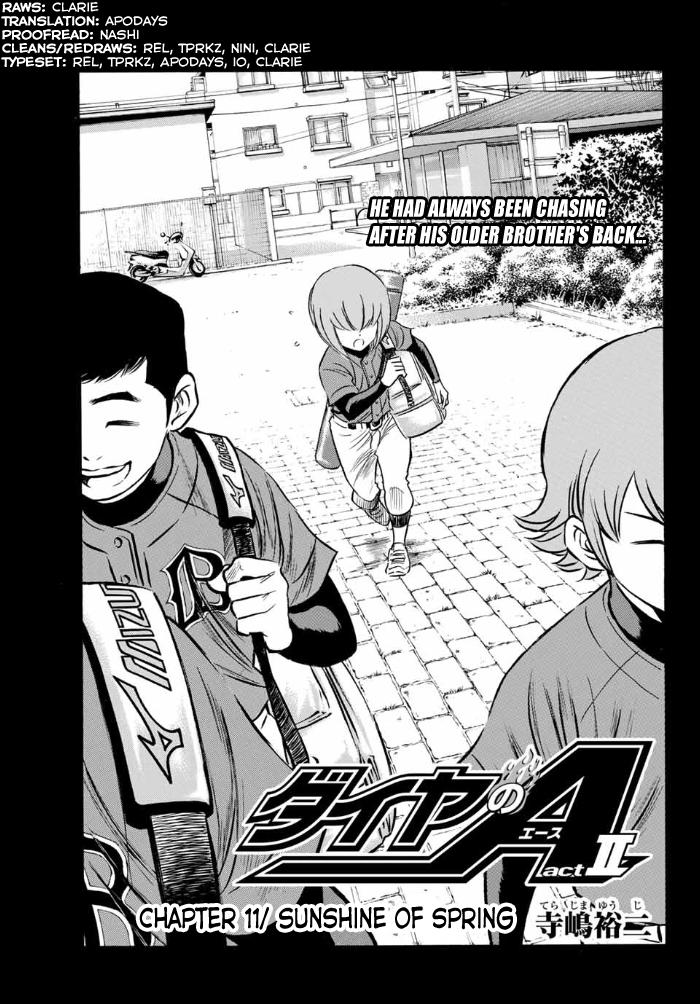 Read Diamond no Ace Act 2 chapter 11 image 0 on Lezhin