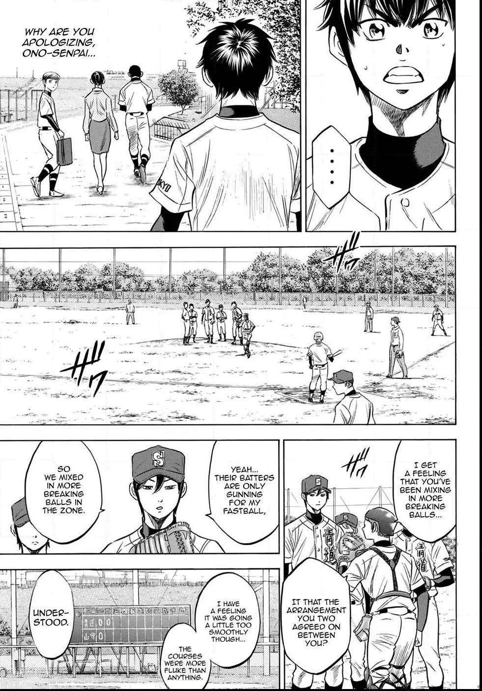 Read Diamond no Ace Act 2 chapter 111 image 8 on Lezhin
