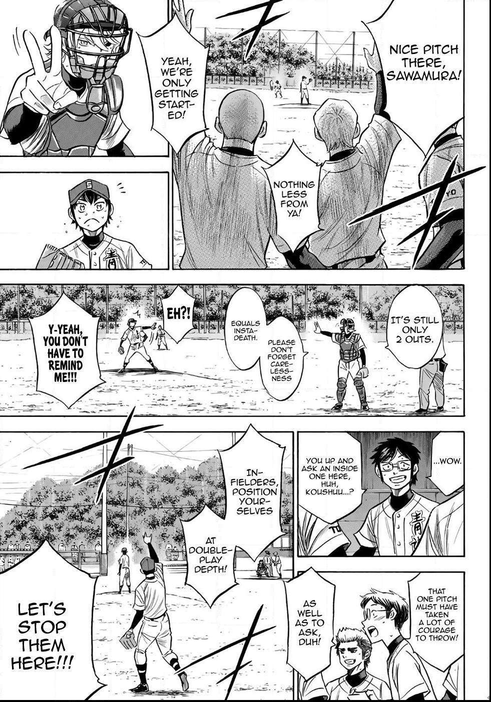 Read Diamond no Ace Act 2 chapter 128 image 10 on Lezhin