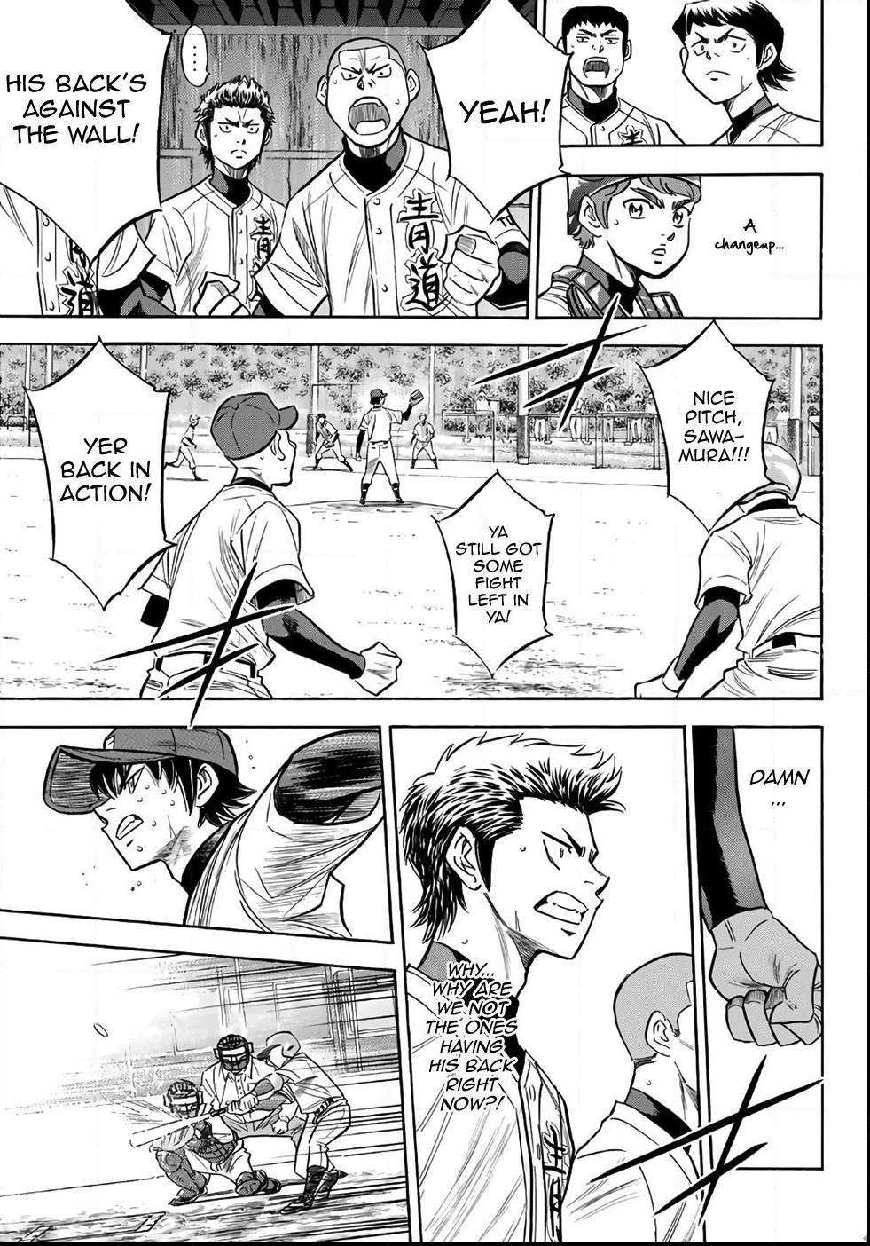 Read Diamond no Ace Act 2 chapter 128 image 16 on Lezhin