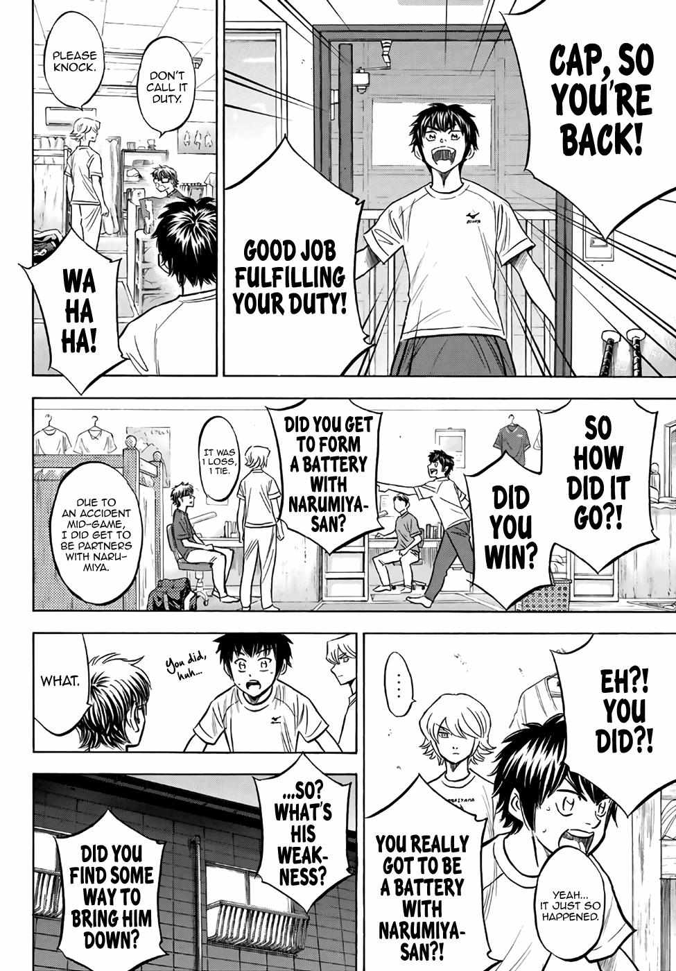 Read Diamond no Ace Act 2 chapter 131 image 11 on Lezhin