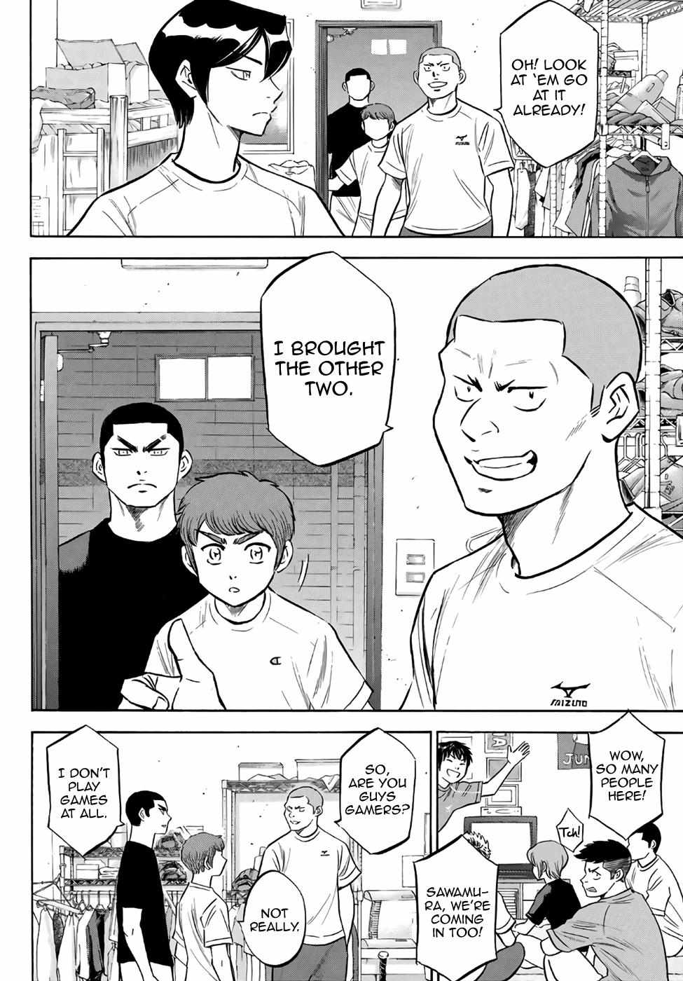 Read Diamond no Ace Act 2 chapter 136 image 9 on Lezhin