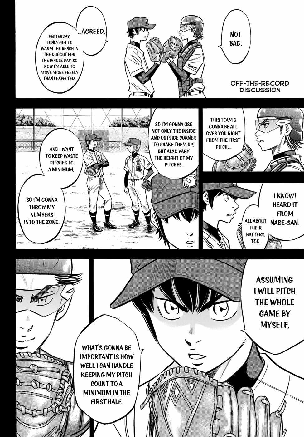 Read Diamond no Ace Act 2 chapter 140 image 3 on Lezhin