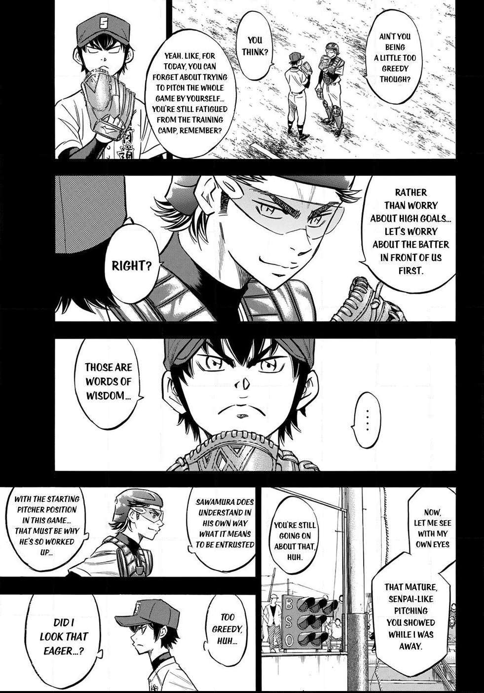 Read Diamond no Ace Act 2 chapter 140 image 4 on Lezhin