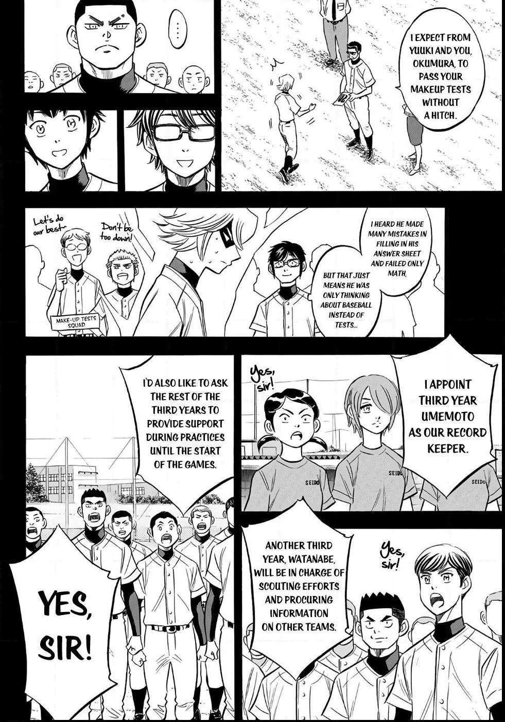 Read Diamond no Ace Act 2 chapter 142 image 9 on Lezhin
