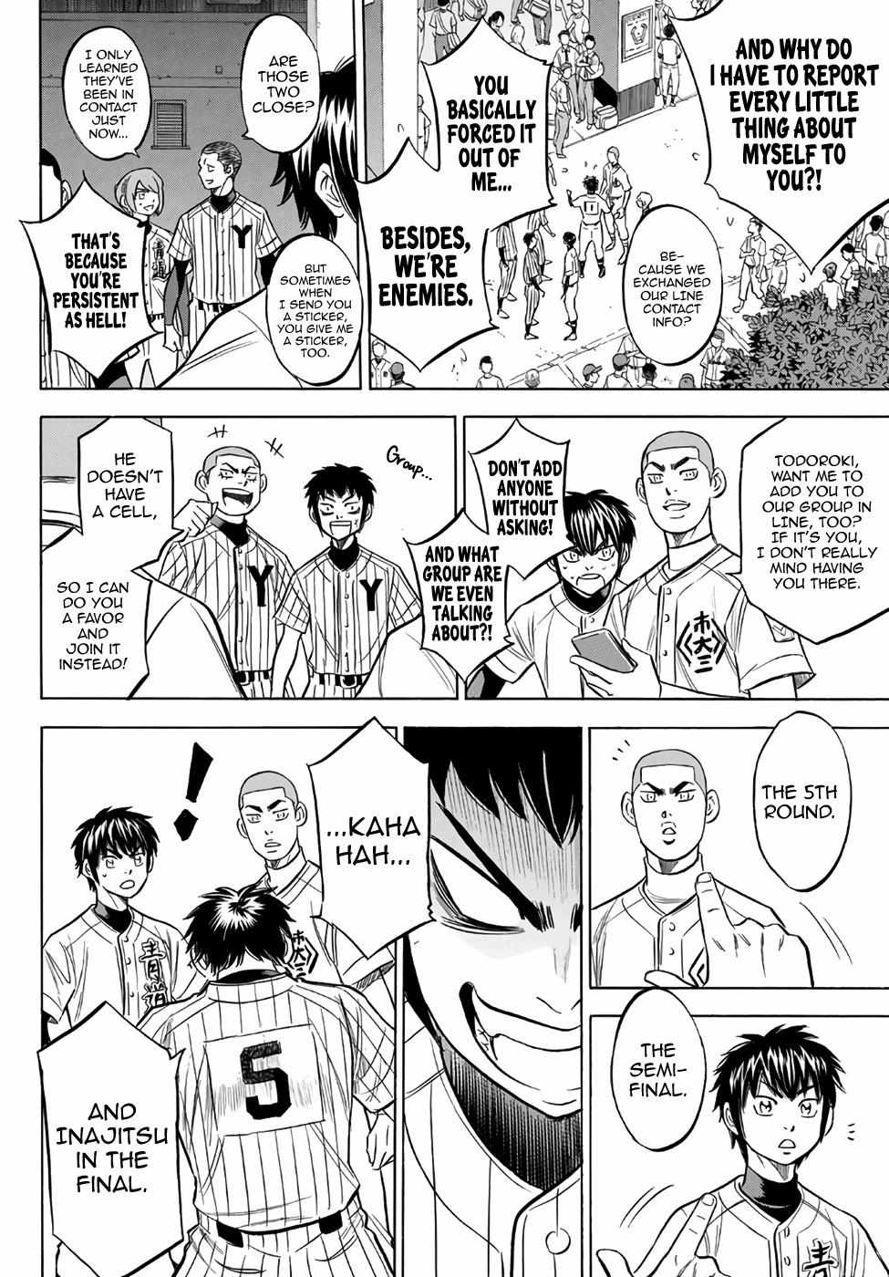 Read Diamond no Ace Act 2 chapter 143 image 3 on Lezhin