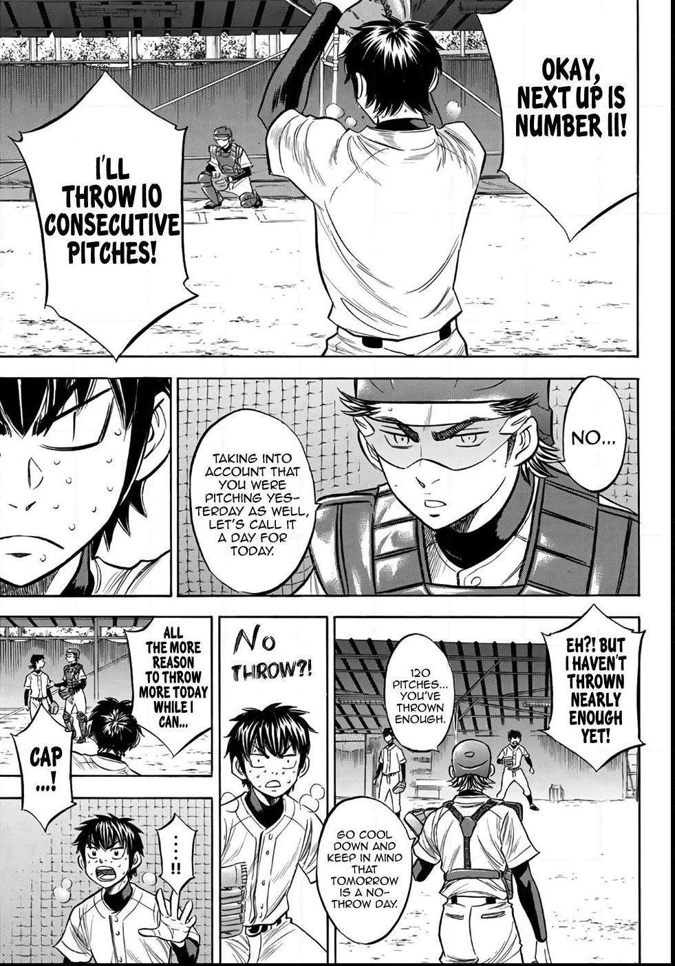 Read Diamond no Ace Act 2 chapter 144 image 14 on Lezhin