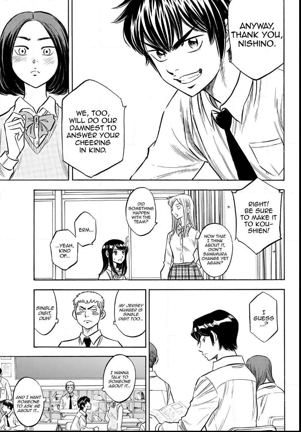 Read Diamond no Ace Act 2 chapter 144 image 4 on Lezhin