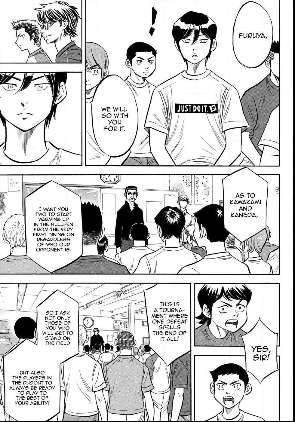 Read Diamond no Ace Act 2 chapter 145 image 6 on Lezhin