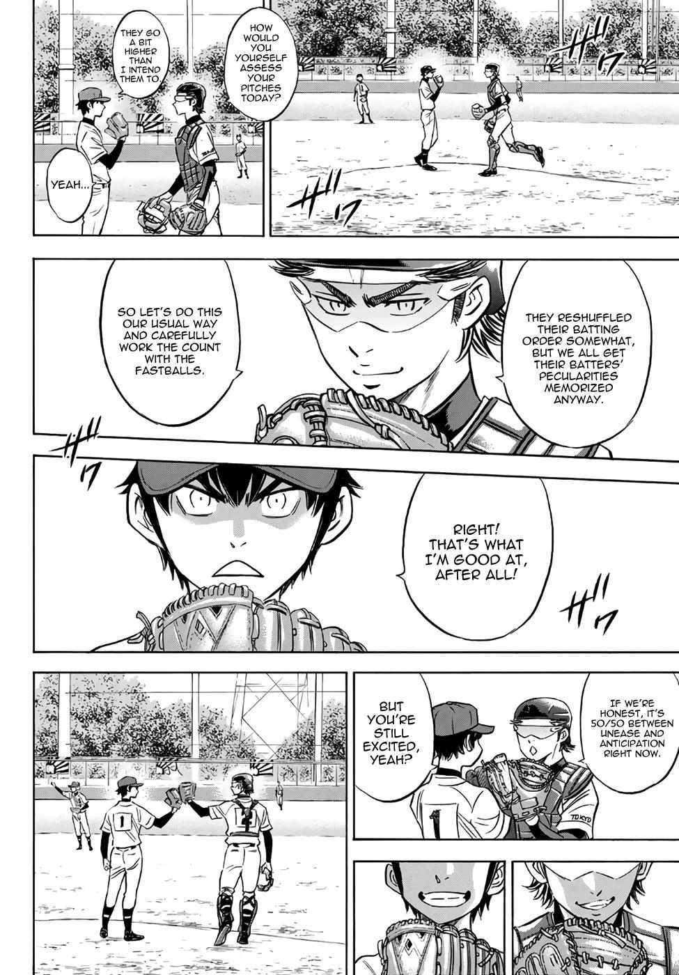 Read Diamond no Ace Act 2 chapter 147 image 8 on Lezhin