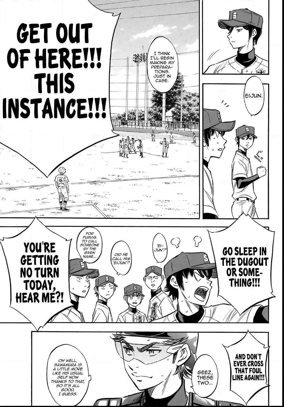 Read Diamond no Ace Act 2 chapter 149 image 4 on Lezhin