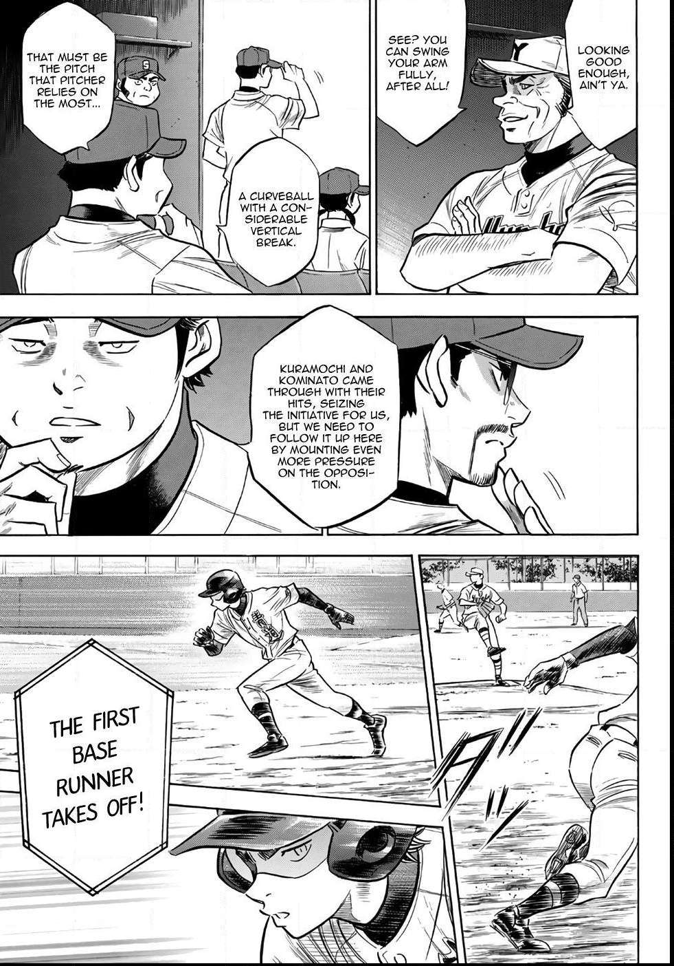 Read Diamond no Ace Act 2 chapter 151 image 6 on Lezhin