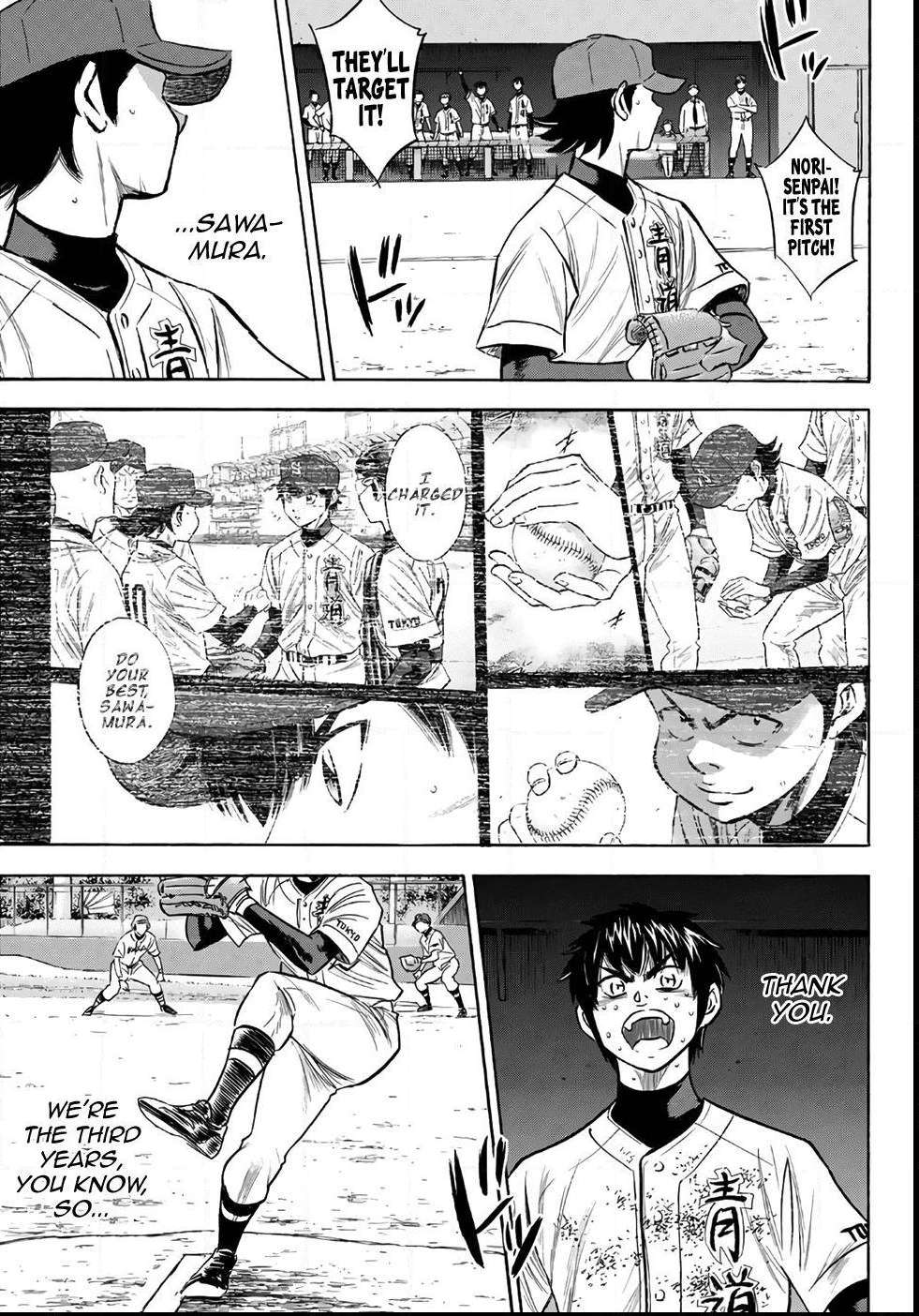 Read Diamond no Ace Act 2 chapter 154 image 15 on Lezhin