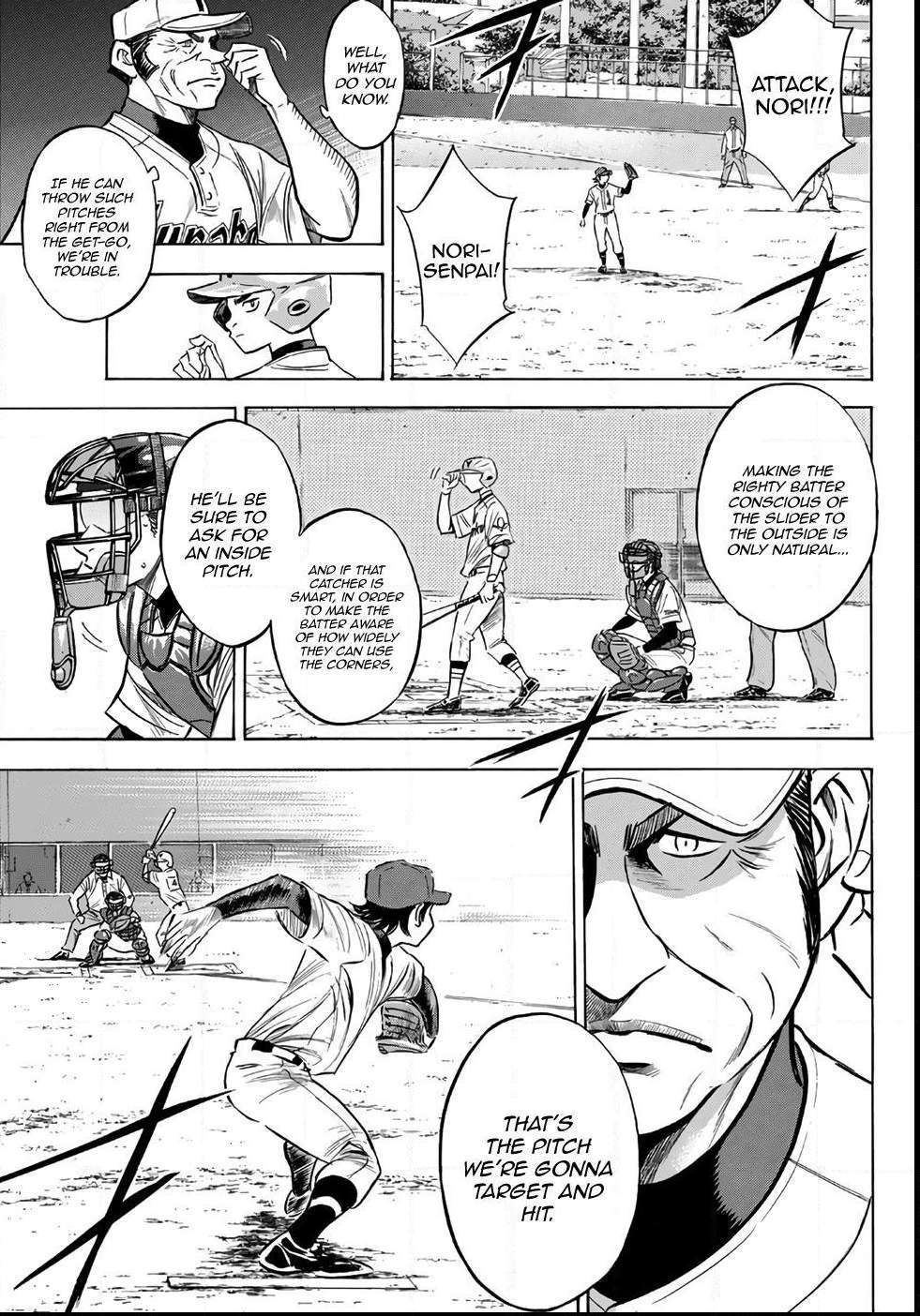 Read Diamond no Ace Act 2 chapter 154 image 18 on Lezhin