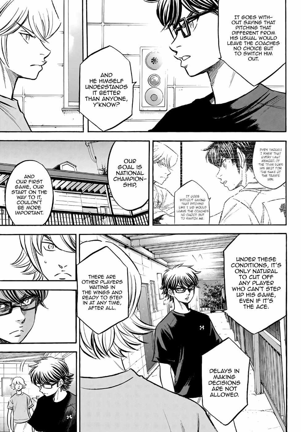 Read Diamond no Ace Act 2 chapter 159 image 14 on Lezhin
