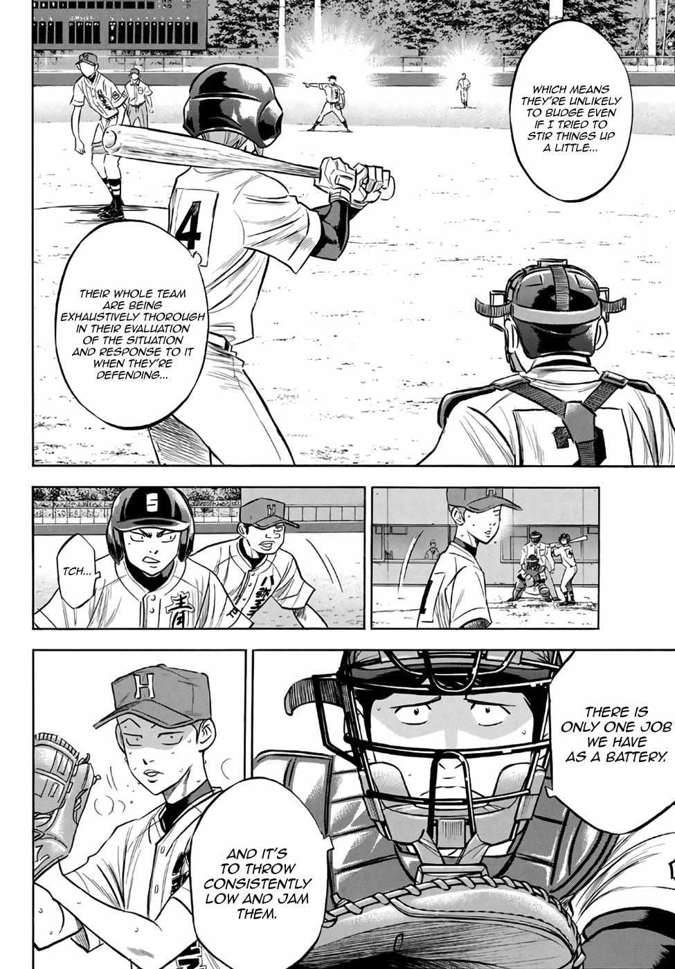 Read Diamond no Ace Act 2 chapter 165 image 12 on Lezhin