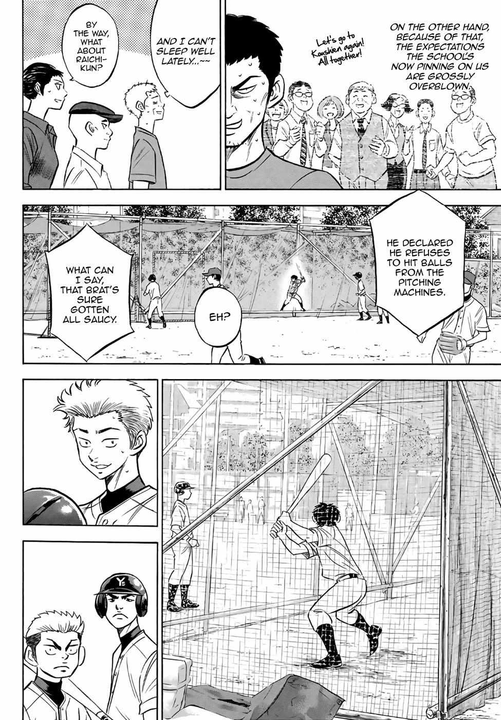 Read Diamond no Ace Act 2 chapter 170 image 7 on Lezhin