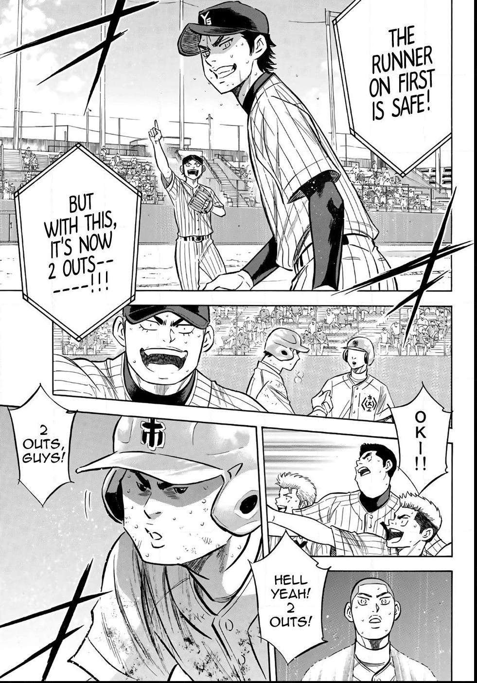 Read Diamond no Ace Act 2 chapter 184 image 12 on Lezhin