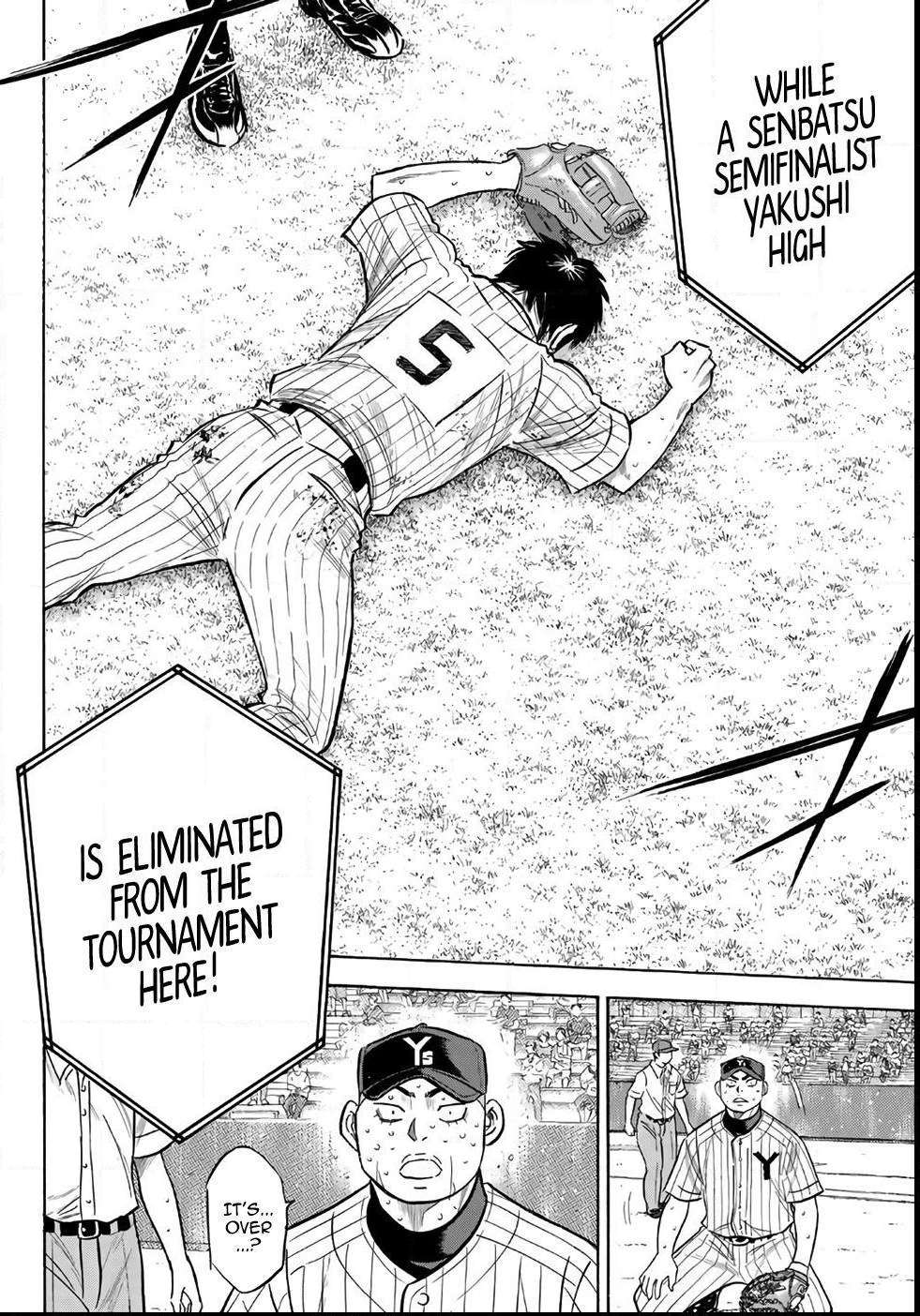 Read Diamond no Ace Act 2 chapter 187 image 4 on Lezhin