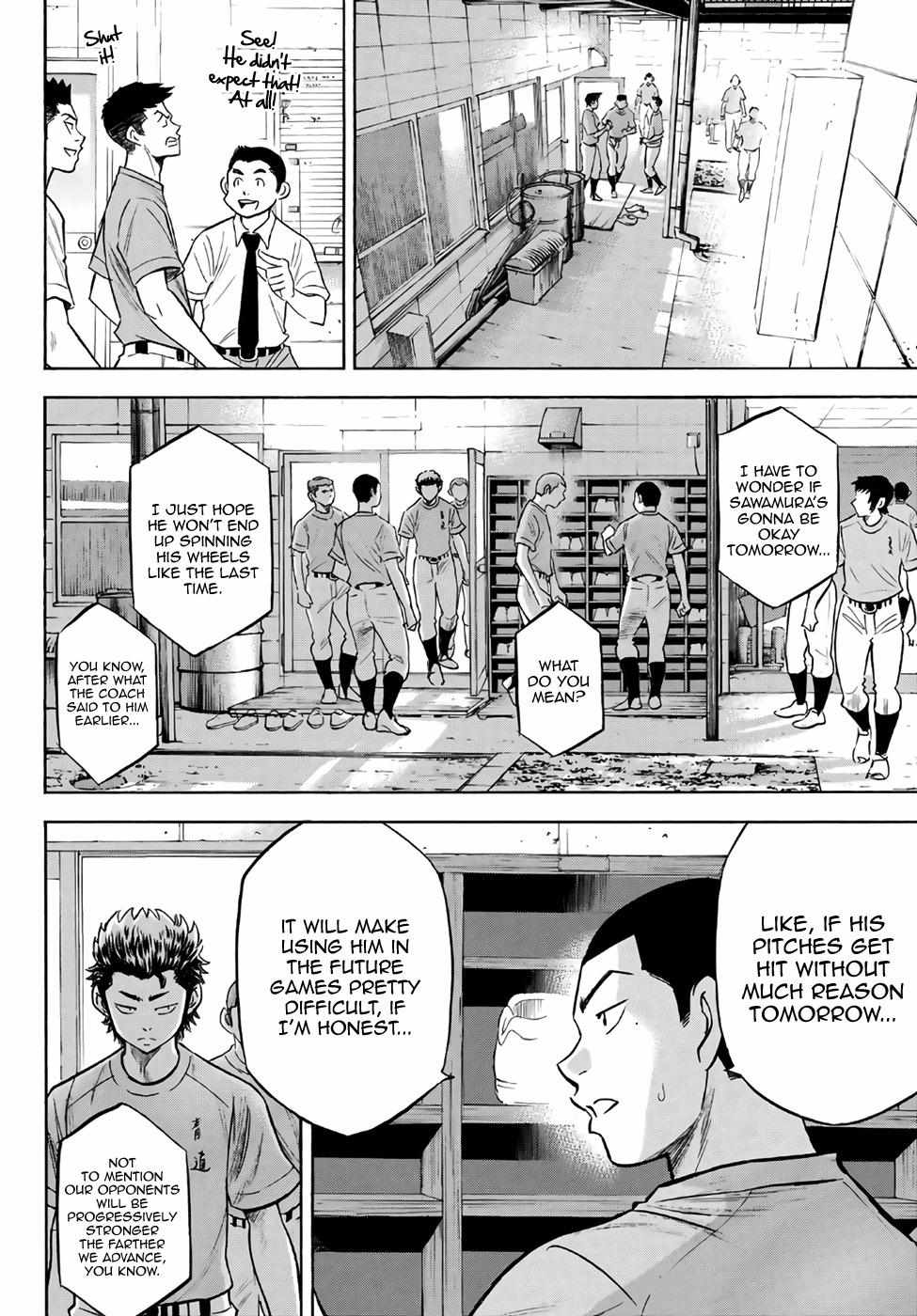 Read Diamond no Ace Act 2 chapter 188 image 11 on Lezhin