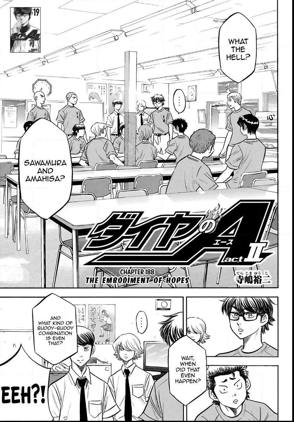 Read Diamond no Ace Act 2 chapter 188 image 2 on Lezhin